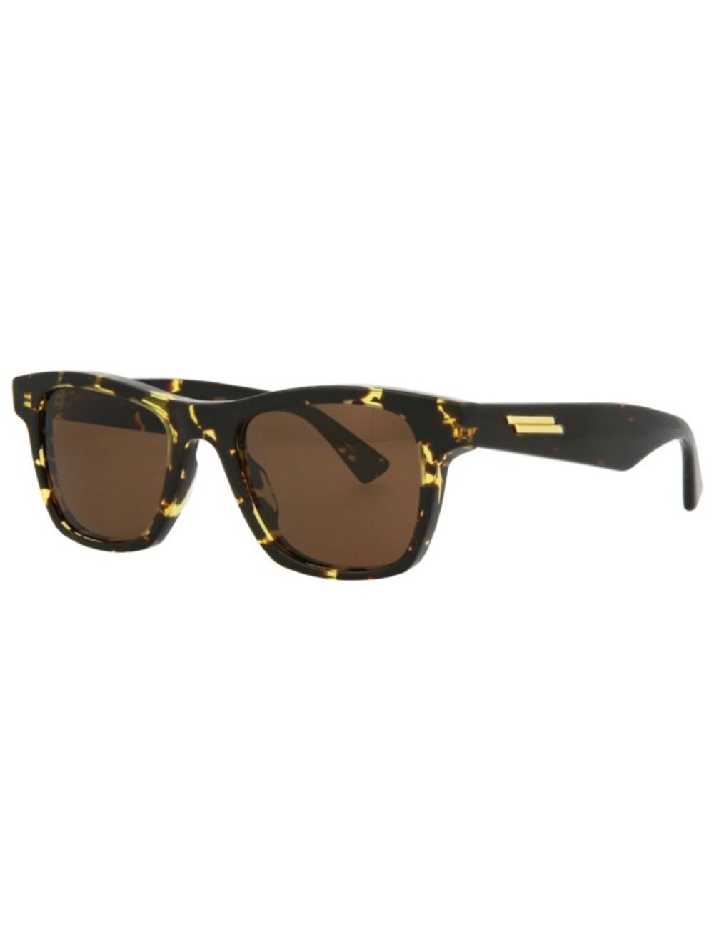New Bottega Veneta Women's Sunglasses Square Rectangle Acetate Frame Mens Havana